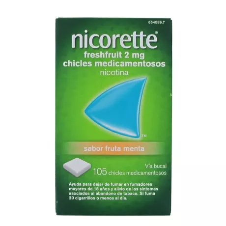 Nicorette Freshfruit 2 Mg 105 Chicles