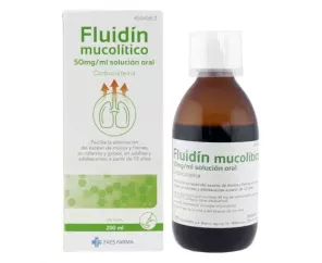 Fluidin Mucolitico 50 Mg/Ml Solucion Oral 200 Ml