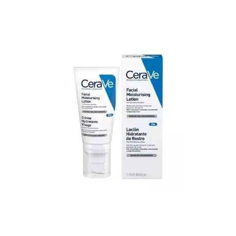 Cerave Locion Hidratante De Rostro Piel Normal 1 Envase 52 Ml