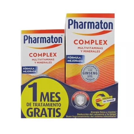 Pharmaton Complex 100 Comprimidos + 30 Comprimidos Pack Promocion