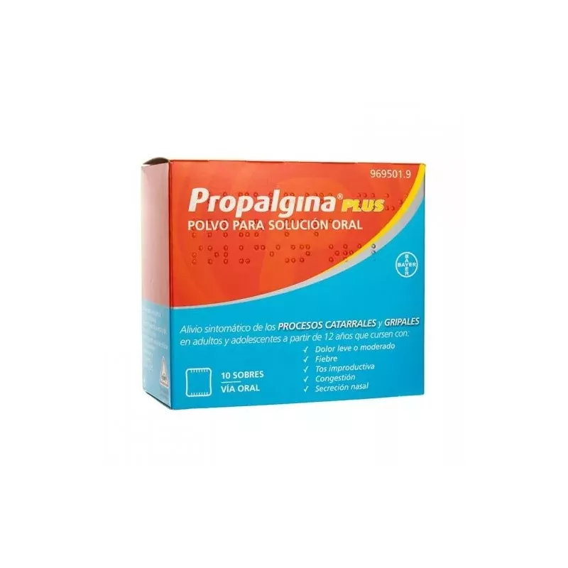 Propalgina Plus 10 Sobres Polvo Solucion Oral