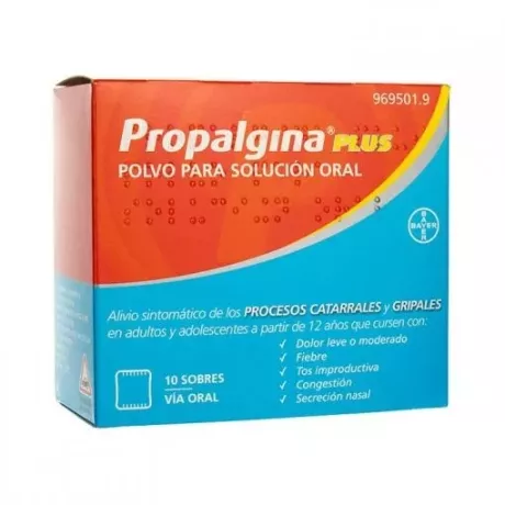 Propalgina Plus 10 Sobres Polvo Solucion Oral