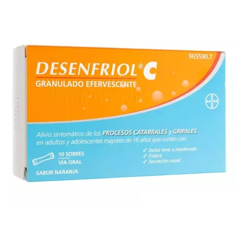 Desenfriol C 10 Sobres Granulado Solucion Oral