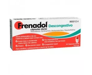 Frenadol Descongestivo 16 Capsulas