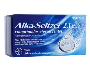Alka-Seltzer 2.1 G 20 Comprimidos Efervescentes