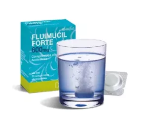Fluimucil Forte 600 Mg 20 Comprimidos Efervescentes