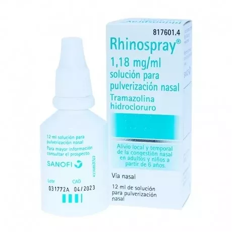 Rhinospray 1.18 Mg/Ml Nebulizador Nasal 12 Ml