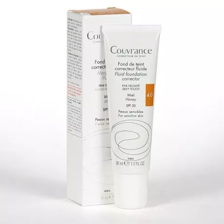 AVENE COUVRANCE MAQUILLAJE FLUIDO 4.0 SPF 20 30 ML COLOR MIEL