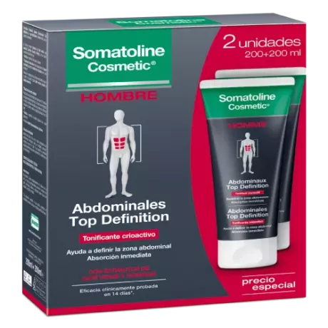 Somatoline Tonificante Abdominales Hombre 2U | Tufarma.online