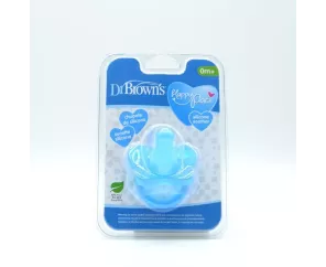 Chupete Silicona Dr Brown´S 1 Pieza Azul 0- 6 M