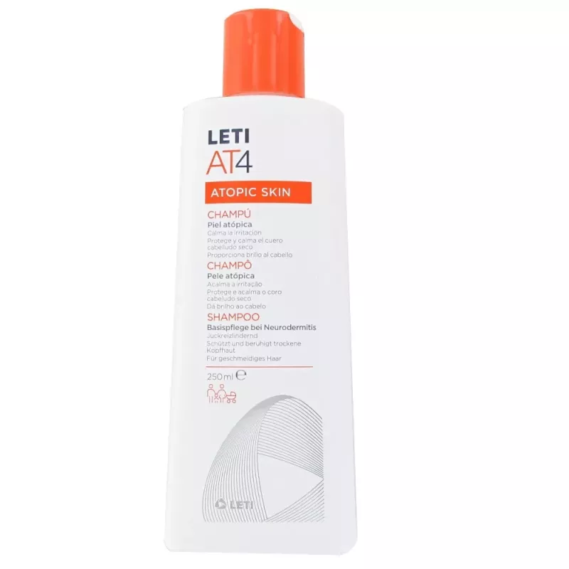 Leti At-4 Champu  1 Envase 250 Ml