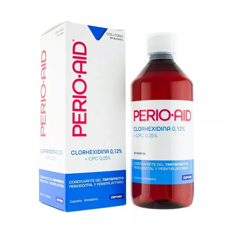 Perio Aid 0.12 Tratamiento Colutorio  1 Envase 500 Ml