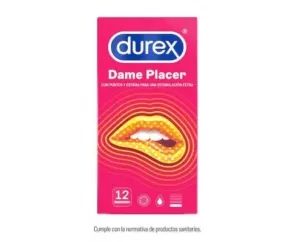 Durex Dame Placer Preservativos 12 Unidades