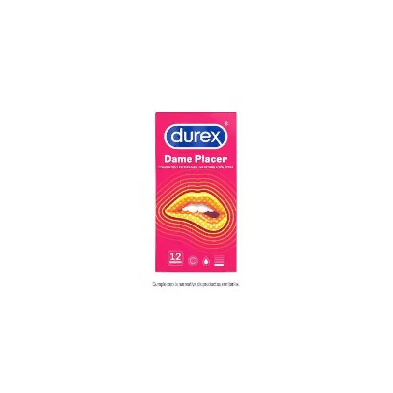 Durex Dame Placer Preservativos 12 Unidades