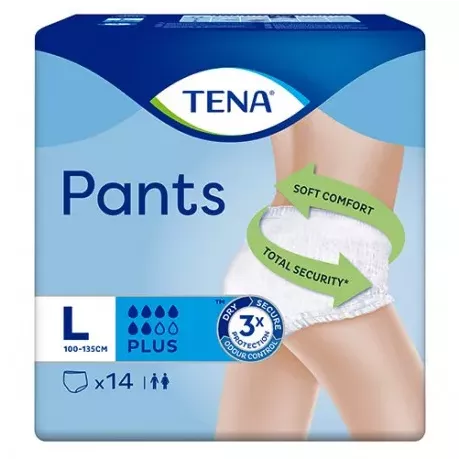 TENA PANTS PLUS ABSORB LARGE14