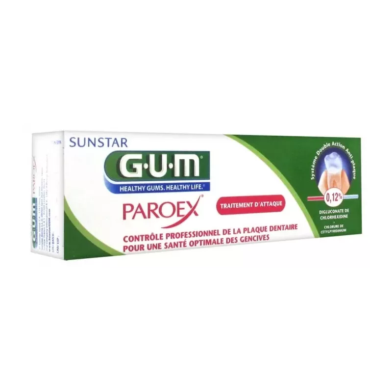 Gum Paroex Tratamiento Gel Dental 1 Envase 75 Ml