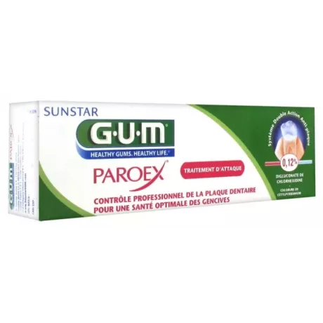 Gum Paroex Tratamiento Gel Dental 1 Envase 75 Ml