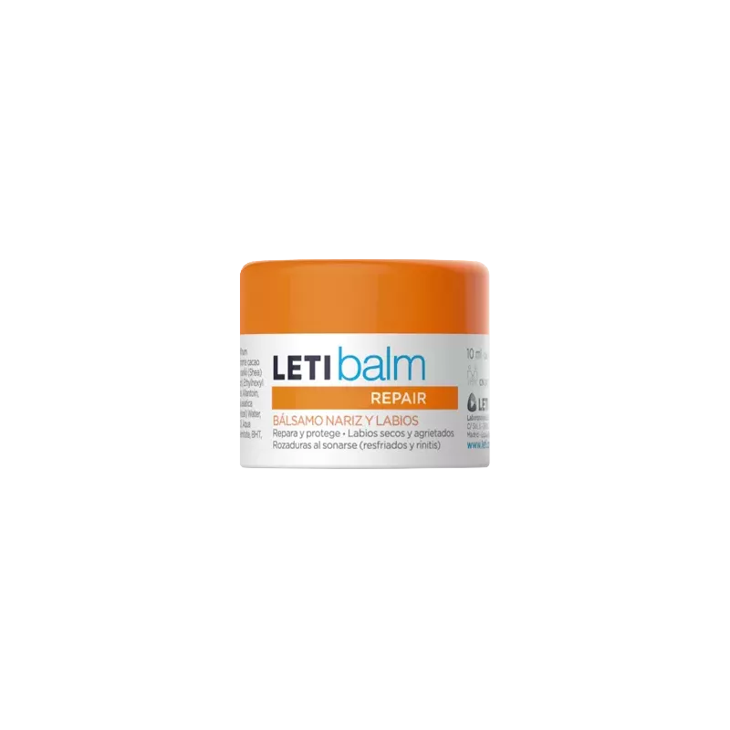 Letibalm Balsamo Reparador Nariz Y Labios Pediatrico  1 Envase 10 Ml