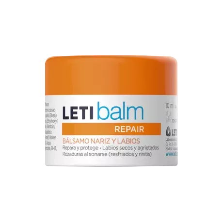 Letibalm Balsamo Reparador Nariz Y Labios Pediatrico  1 Envase 10 Ml