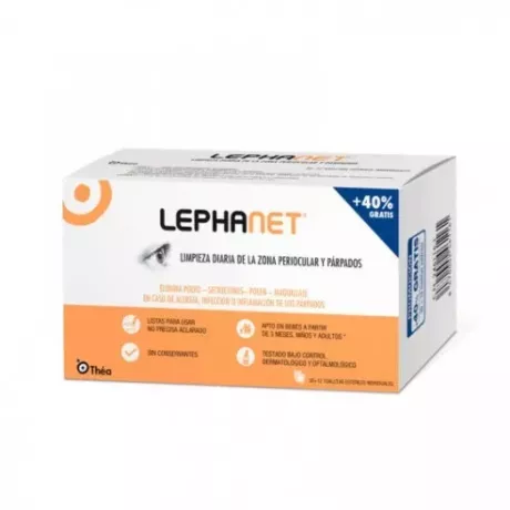 Lephanet Toallitas Estériles Oculares 30 + 12 Gratis | Tufarma.online