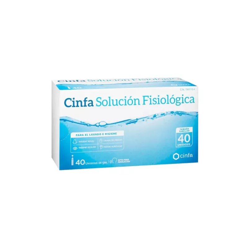 Cinfa Solucion Fisiologica 5 ml- Comprar Online | Tufarma.online