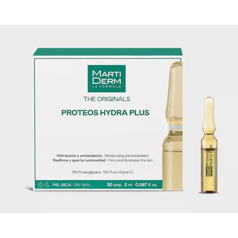 Martiderm Proteos Hydra Plus  30 Ampollas 2 Ml