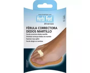 Dedos Martillo Ferula Correctora Herbi Feet