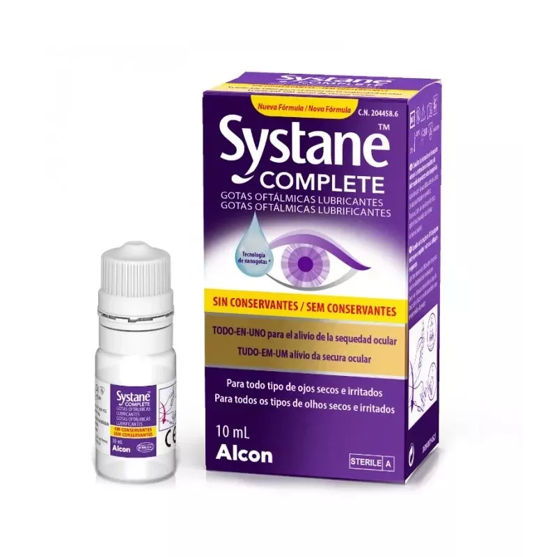 Systane Complete Sin Conservantes 10 ml | Tufarma.online