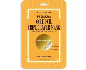 Gold Foil Triple Layer Mask  25ml Kocostar