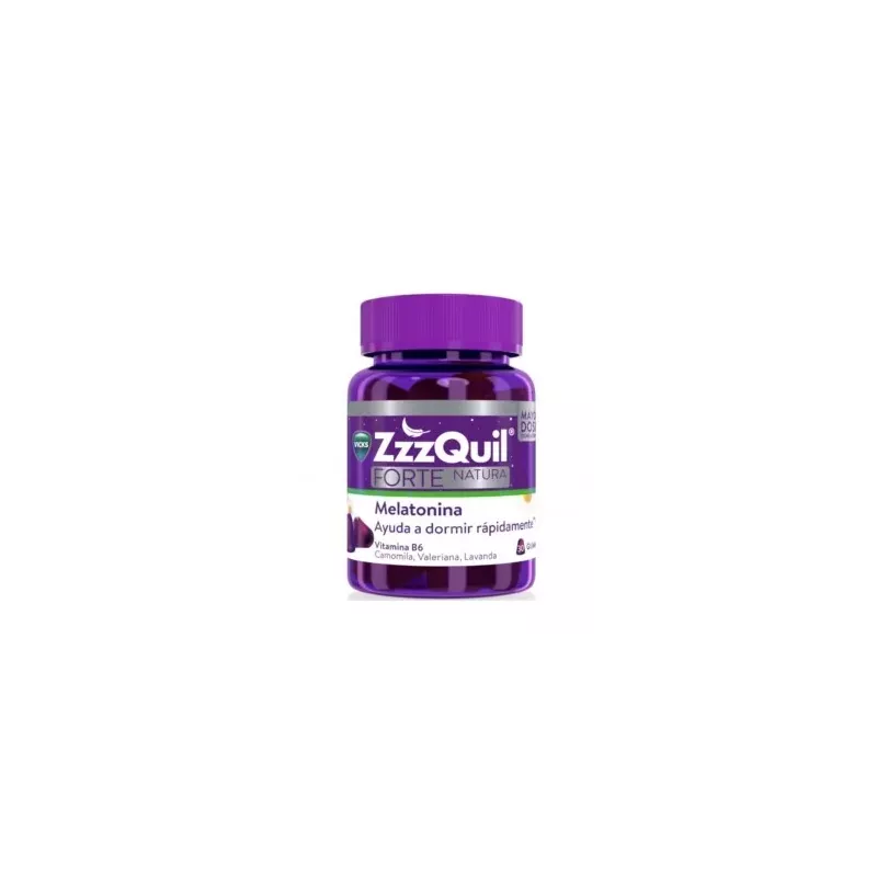 ZZZQUIL NATURA FORTE  30 GUMMIES SABOR FRUTOS DEL BOSQUE