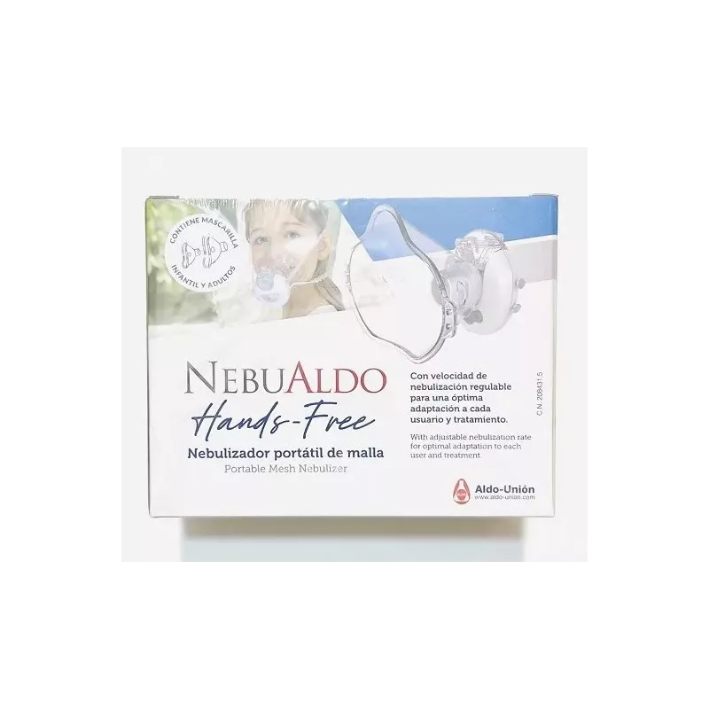 NEBULIZADOR PORTATIL DE MALLA NEBUALDO HANDS FREE 1 UNIDAD