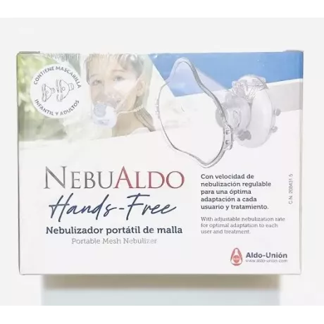 NEBULIZADOR PORTATIL DE MALLA NEBUALDO HANDS FREE 1 UNIDAD