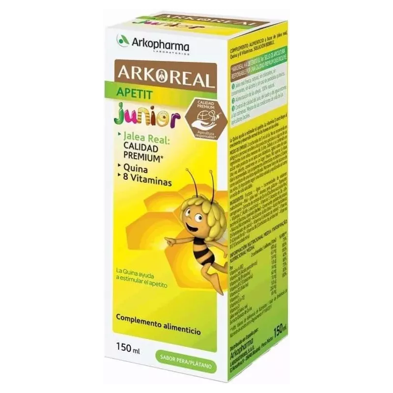 Arkoreal Apetit Junior  Jarabe 1 Envase 150 Ml