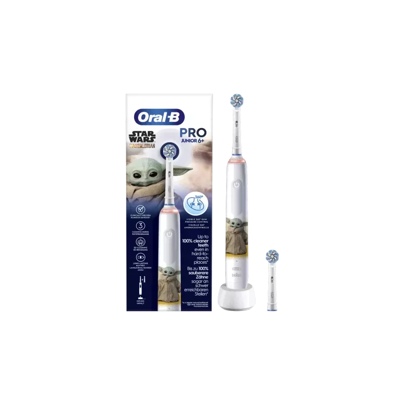 Cepillo Dental Electrico Recargable Oral-B Pro 3 Junior 6+ Box 1 Unidad Star Wars