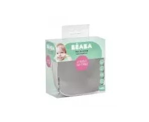 Bol Silicona Con Ventosa Gris Suavinex