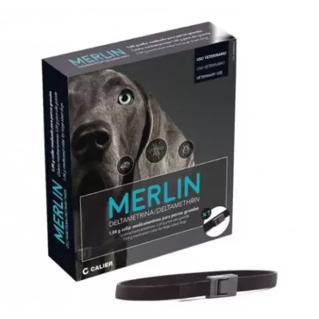 Collar Merlin para Perros Grandes Antiparasitario | Tufarma.online