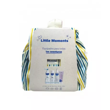 Mustela Mochila Little Moments Rayas