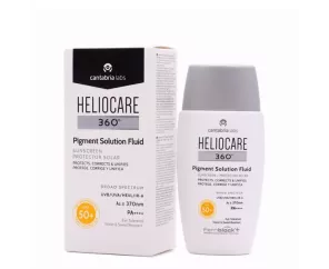 HELIOCARE 360º PIGMENT SOLUTION FLUID PROTECTOR SOLAR PROTEGE CORRIGE Y UNIFICA SPF50+  1 ENVASE