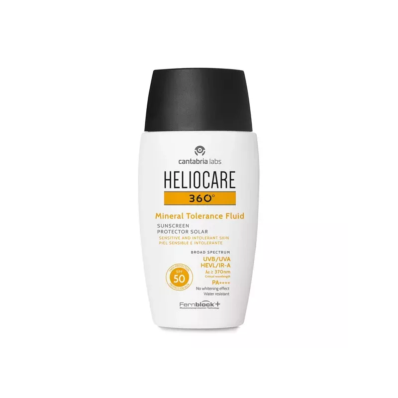 HELIOCARE 360º SPF 50 MINERAL TOLERANCE FLUID PROTECTOR SOLAR 1 ENVASE 50 ML