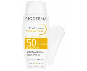 PHOTODERM MINERAL SPF 50+ FLUIDO BIODERMA 1 ENVASE 75 G