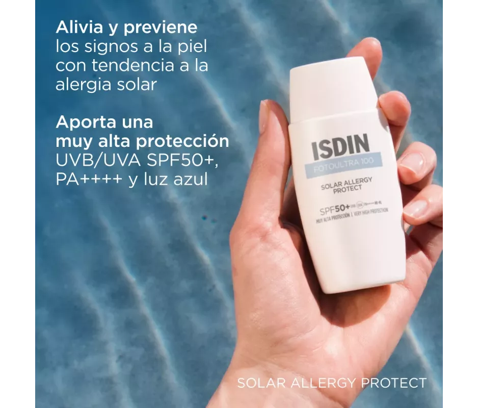 ISDIN FOTOULTRA 100 SOLAR ALLERGT PROTECT 1 FRASCO 50 ML