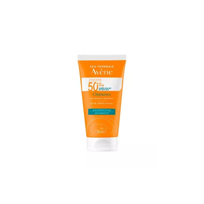 AVENE CLEANANCE SOLAR SPF 50+ MUY ALTA PROTECCION  1 ENVASE 50 ML