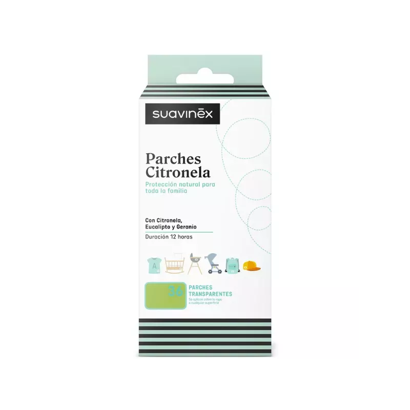 SUAVINEX PARCHES CON CITRONELLA  36 PARCHES