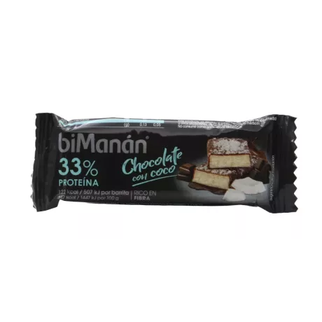 BIMANAN BARRITA 35 G SABOR CHOCOLATE BLANCO CON COCO