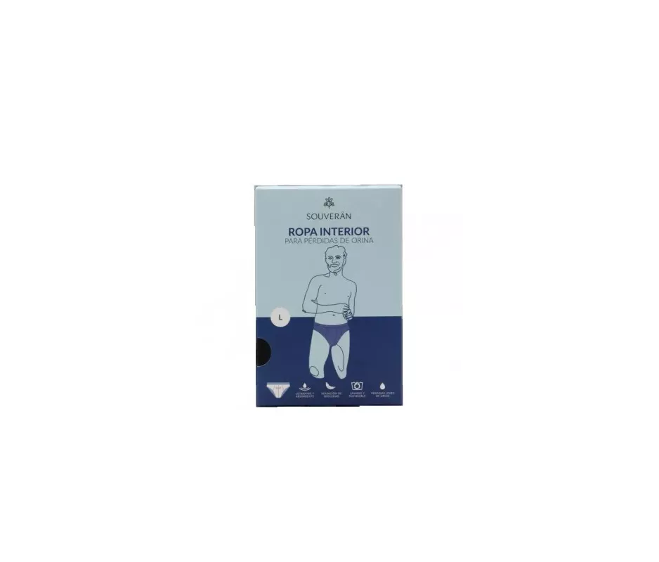 Souverän Slip Incontinencia Hombre M