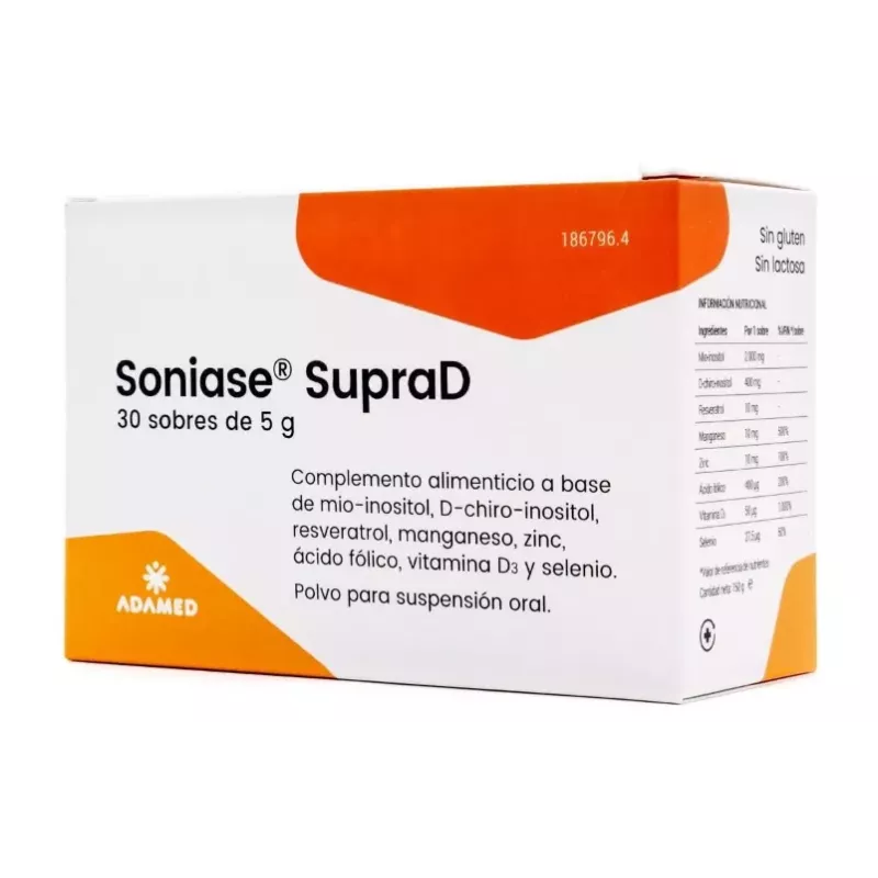 Soniase Supra D 30 Sobres