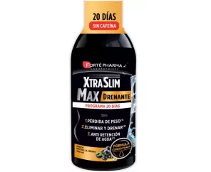 XTRASLIM MAX DRENANTE  1 FRASCO 500 ML SABOR GROSELLA NEGRA