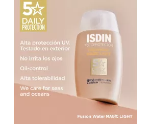 Fotoprotector Isdin Fusion Water Color Light Spf 50