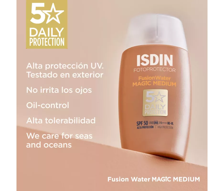 Fotoprotector ISDIN Fusion Water Color Medium Spf 50