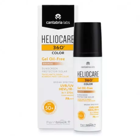 Heliocare 360º Color Bronze Spf 50+ Gel Oil-Free